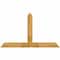 Ekena Millwork Portland Rough Sawn Timber Gable Bracket, Western Red Cedar, 72"W x 42"H x 2"D x 6"F, 14/12 Pitch GBW072X42X0206POR00RWR - alternate 1
